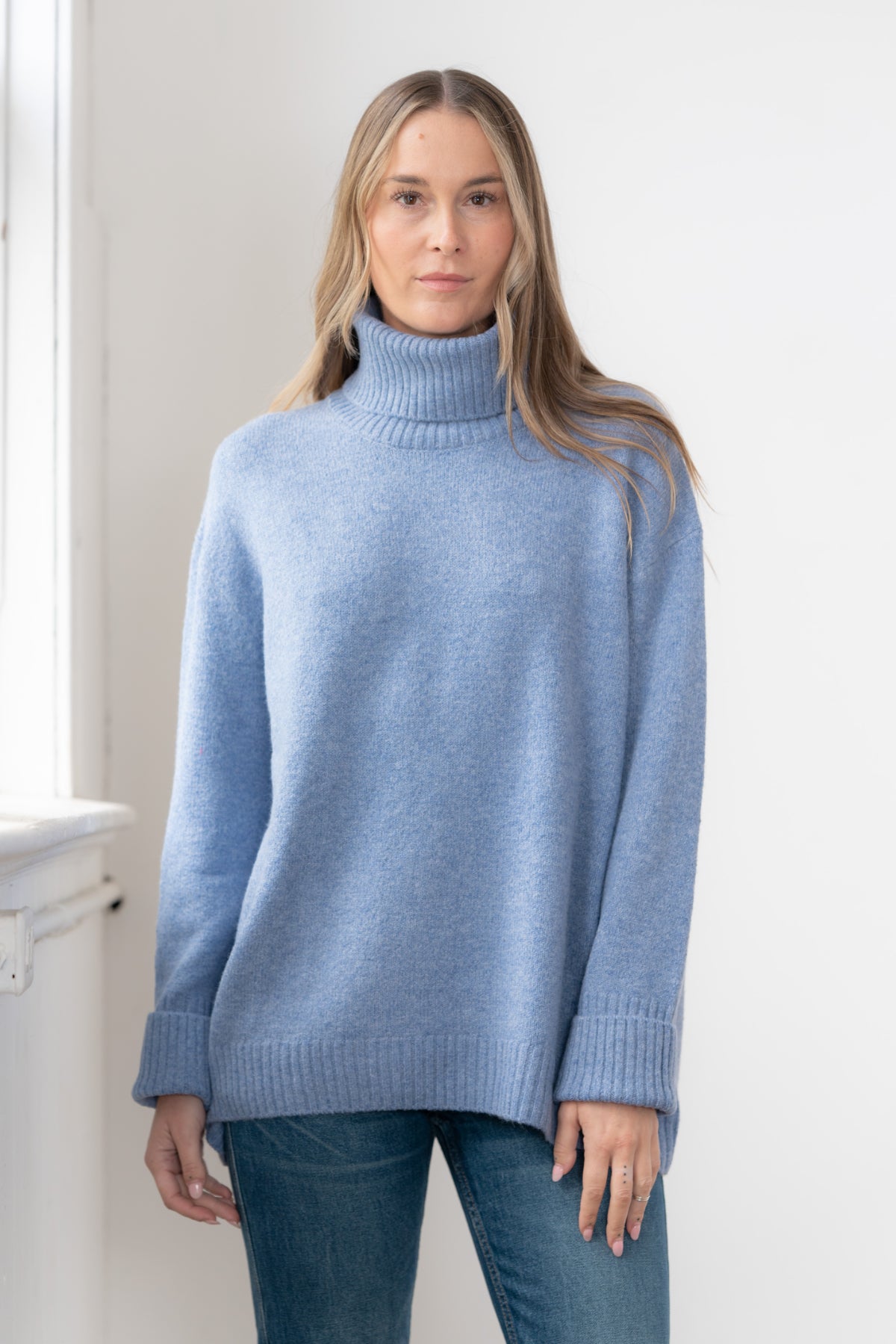 Dog Walker Chunky Cowl Sweater