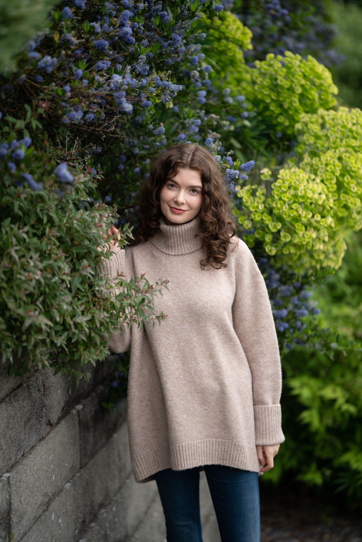 Dog Walker Chunky Cowl Sweater