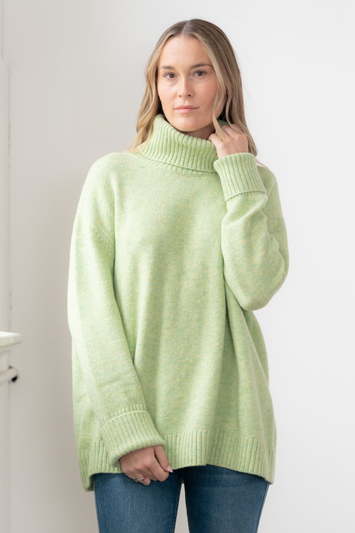 Dog Walker Chunky Cowl Sweater