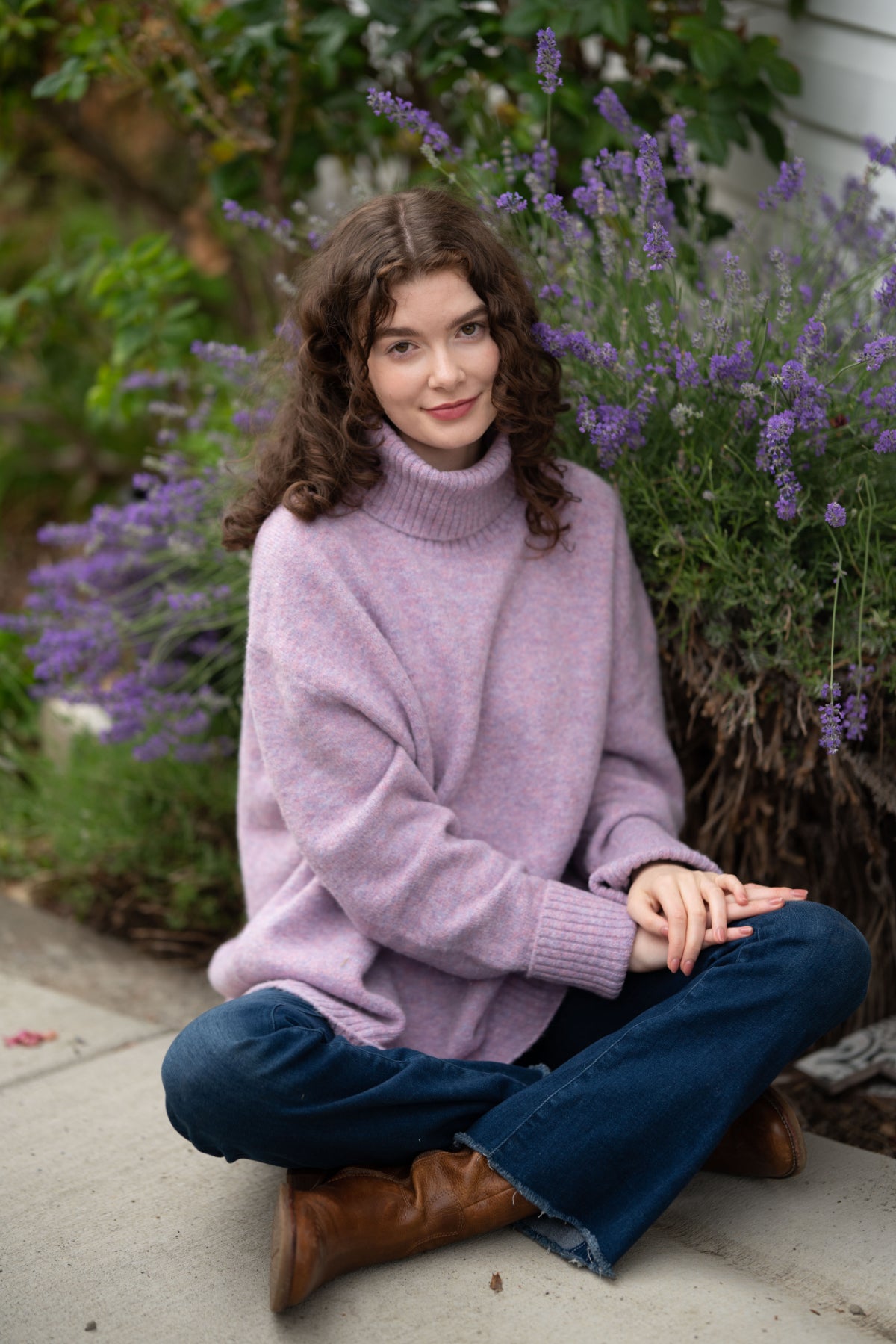 Dog Walker Chunky Cowl Sweater