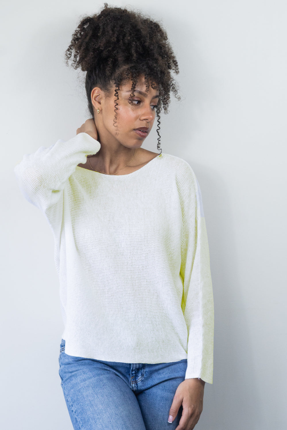 Linen Blend Beachcomber Sweater