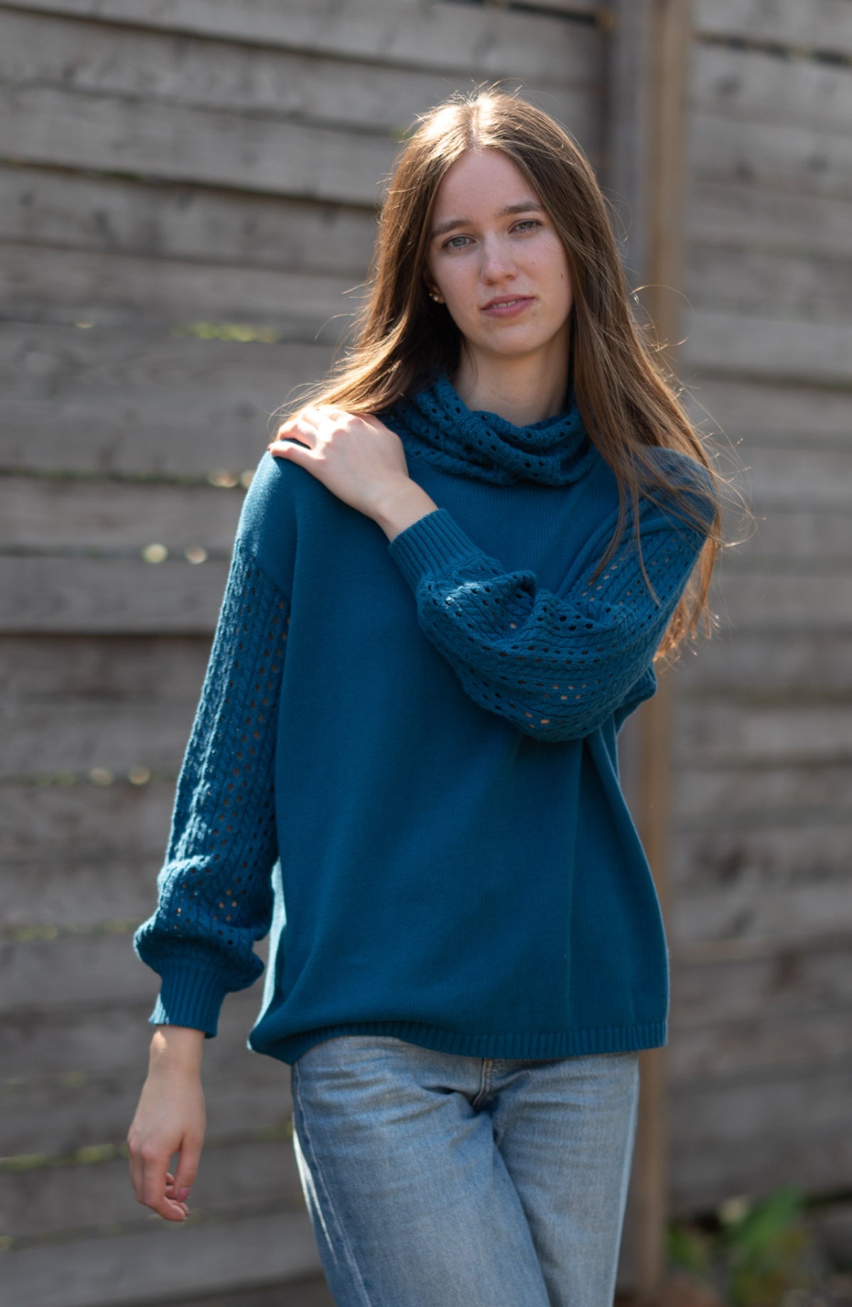Calla Cowl Sweater