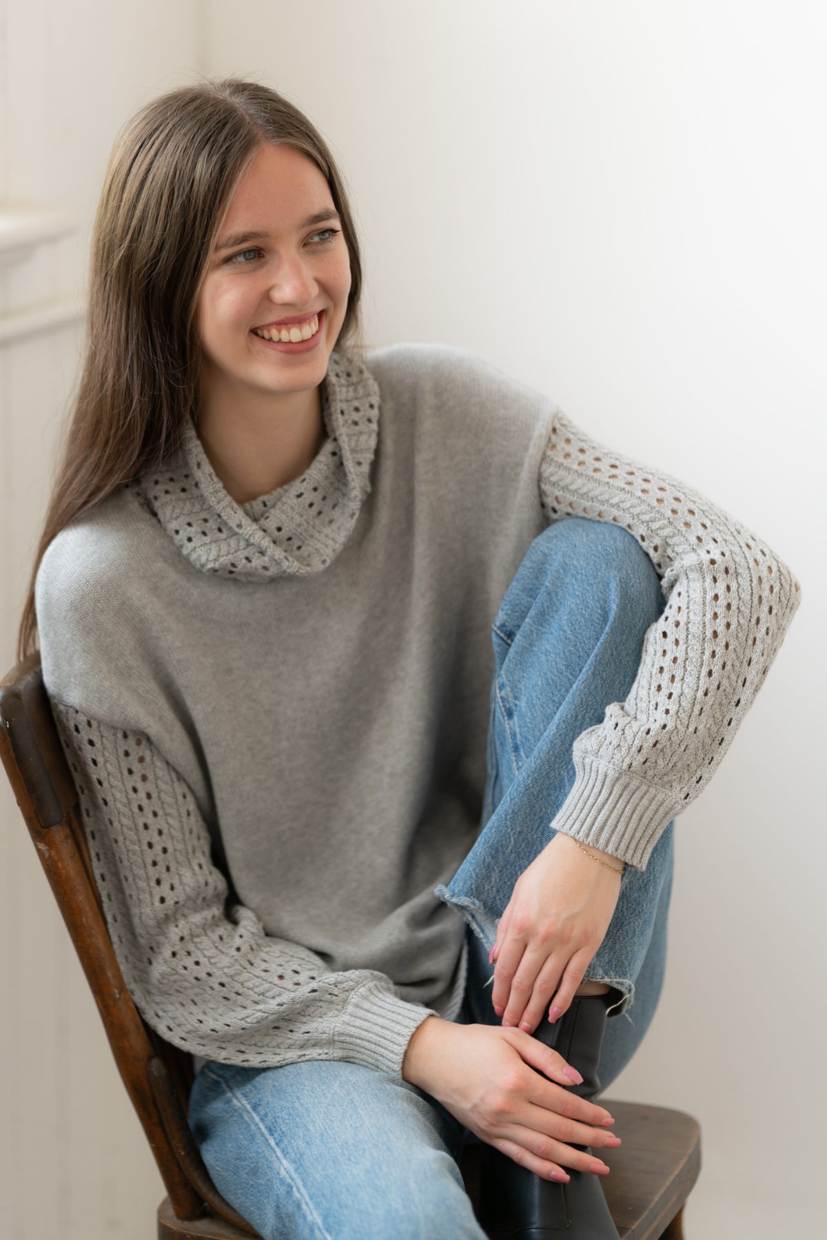 Calla Cowl Sweater