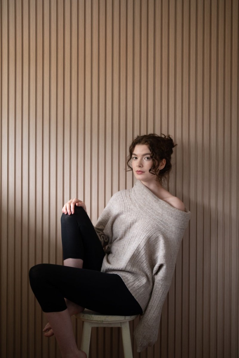 Coco Cowl Sweater - Echo Verde Clothing