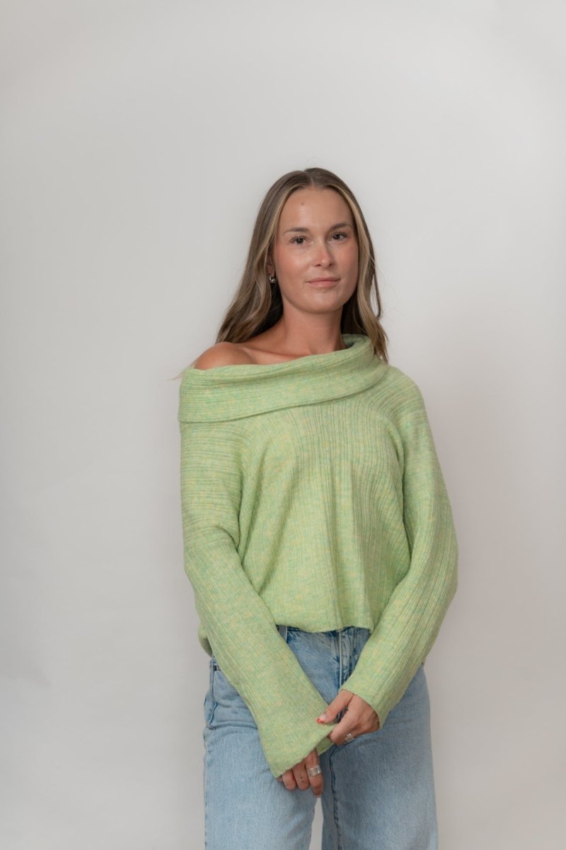 Coco Cowl Sweater - Echo Verde Clothing