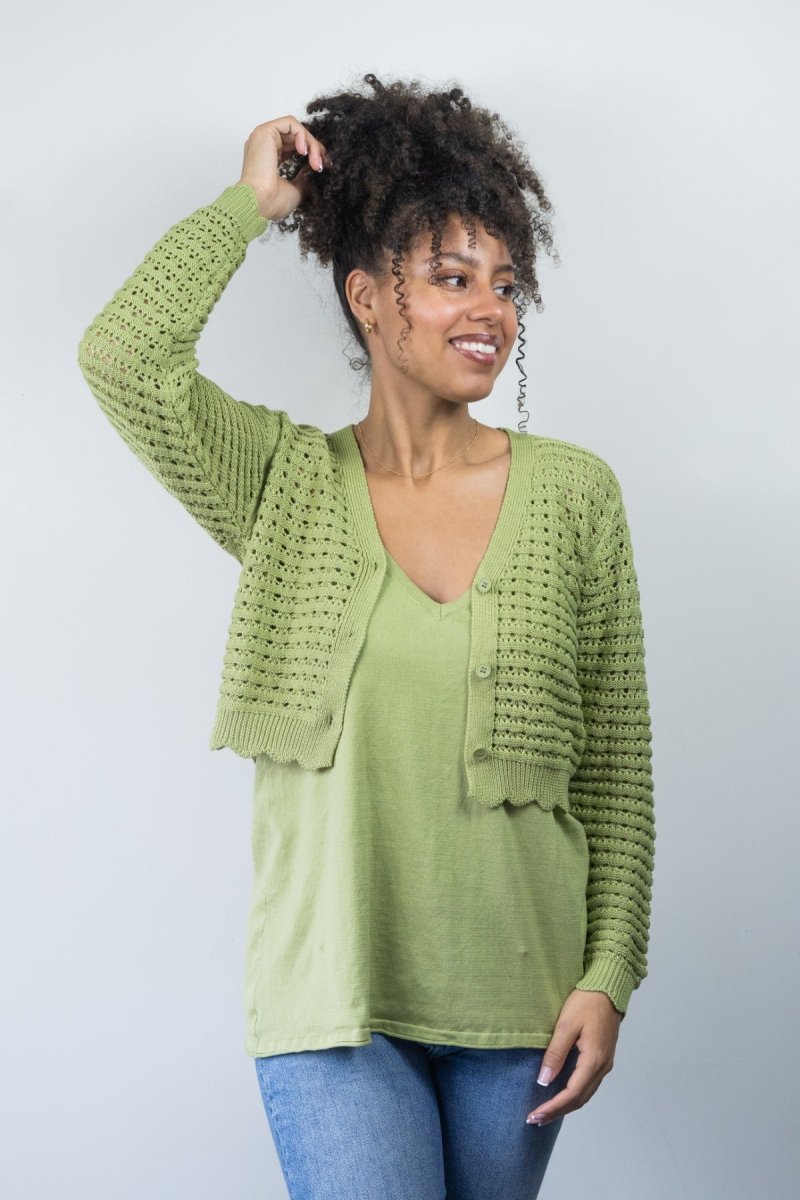 The Santa Cruz Cardigan - Echo Verde Clothing