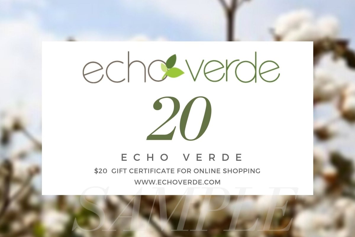 $20 Gift Certificate - Echo Verde Clothing