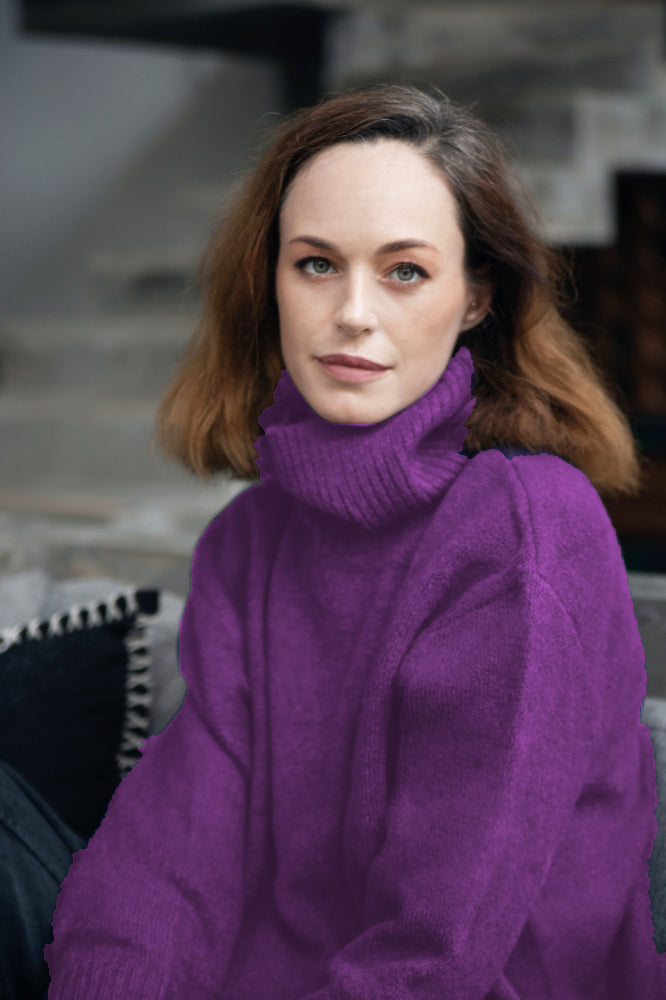 Dog Walker Chunky Cowl Sweater