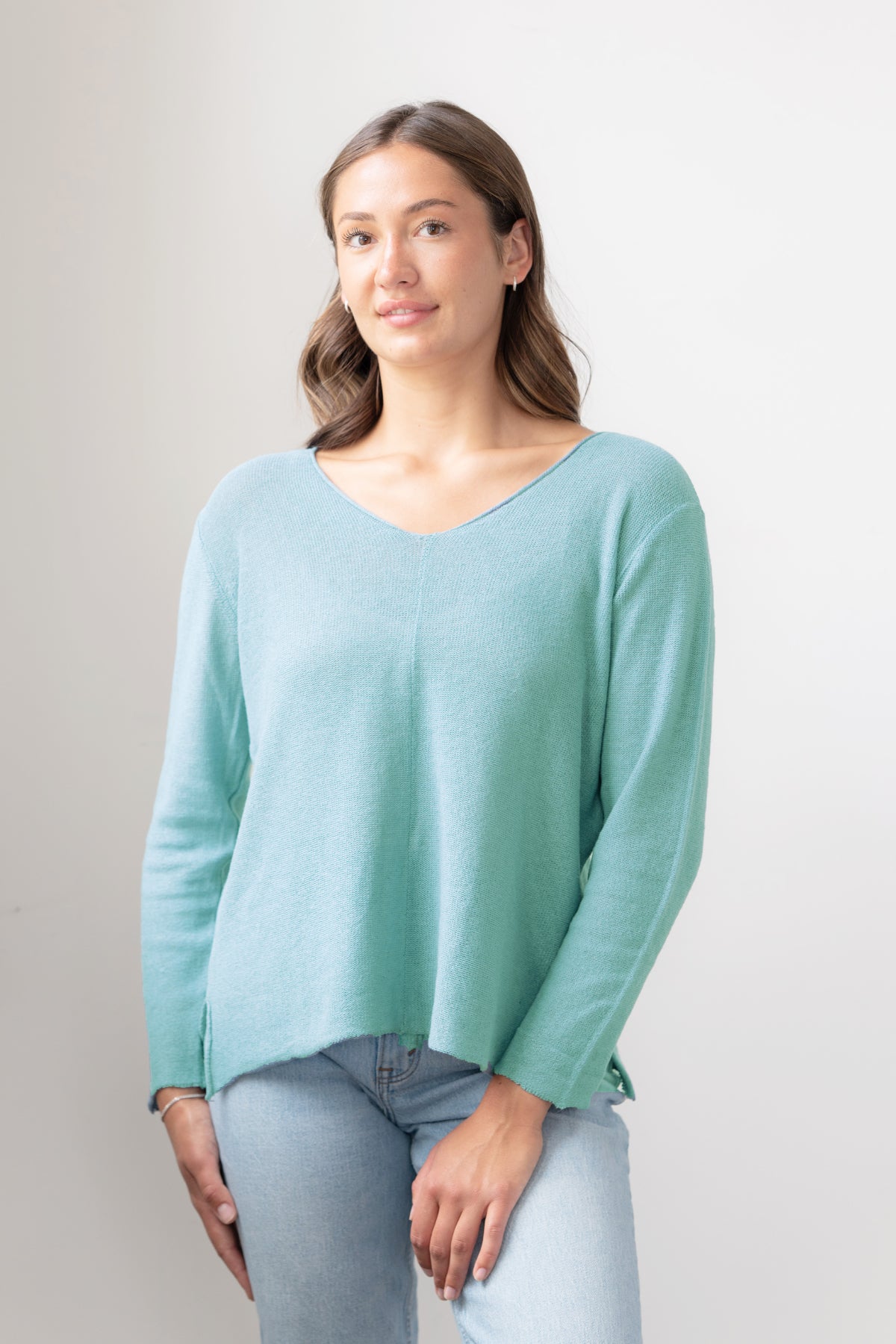 The Beachy V Sweater